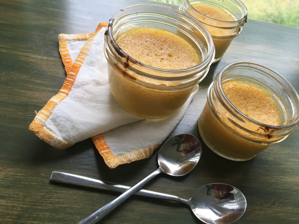 pumpkin custard cups